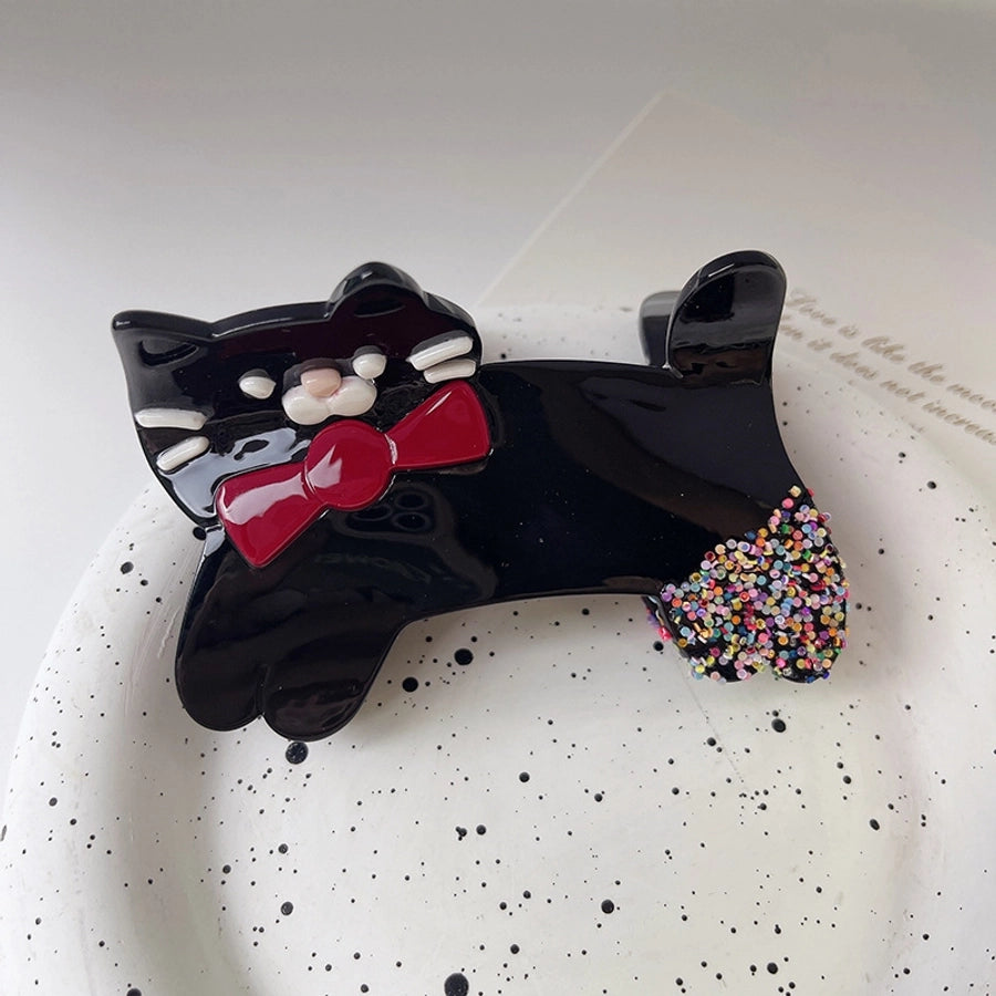 Women's Simple Style Cat Acetic acid sheets Handmade Hair Claws