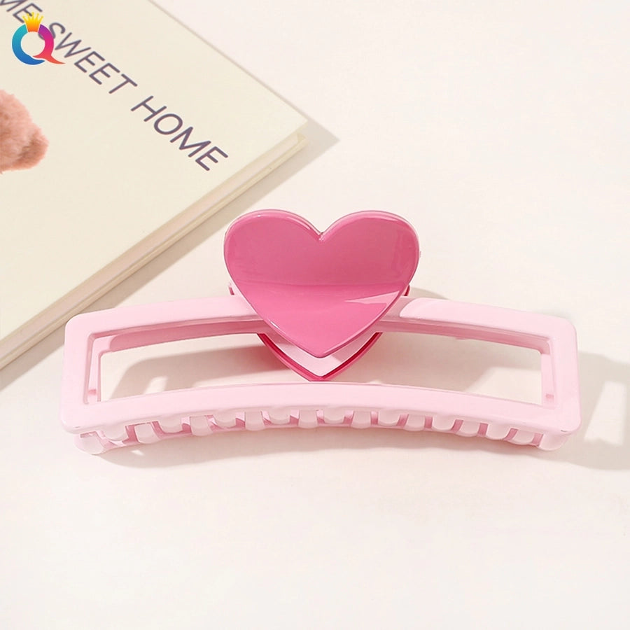 Women's Simple Style Classic Style Solid Color Acetic acid sheets Hair Claws