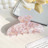 Women's IG Style French Style Color Block Acetic acid sheets Hair Claws