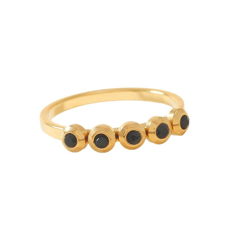 Jewelry Elegant Geometric Titanium Steel Rings