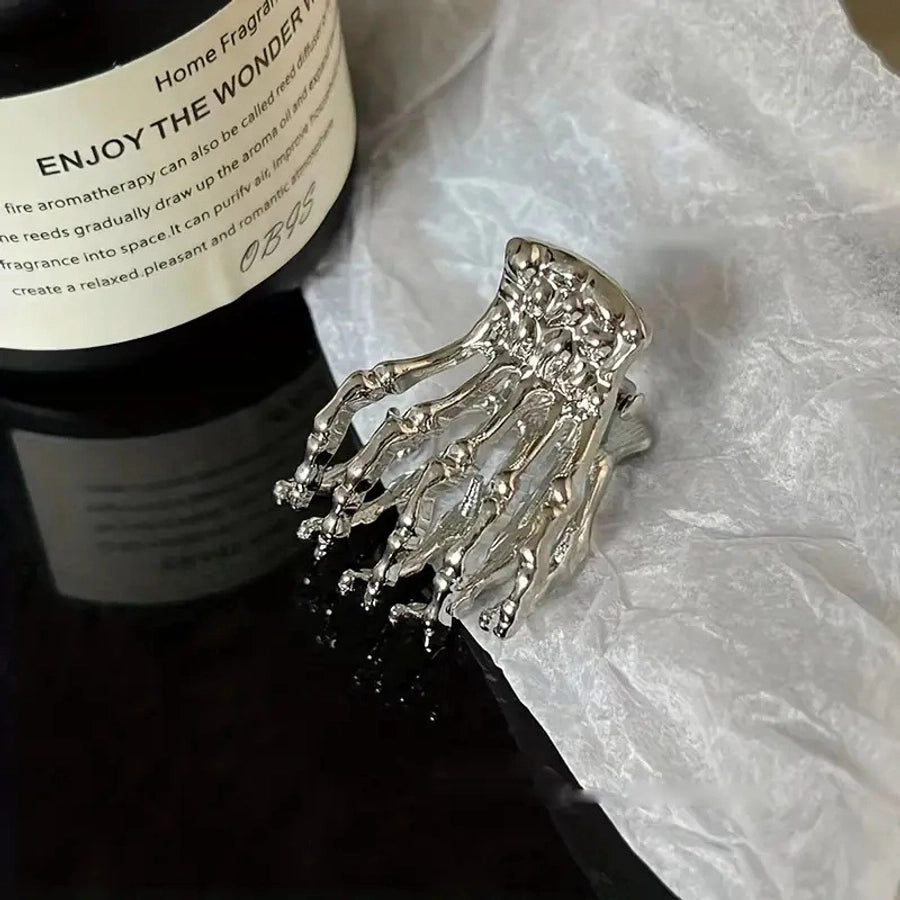 Halloween Hip-Hop Women's Hand Metal Plating Hair Claws