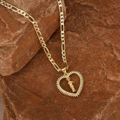 Jewelry French Style Simple Style Geometric Copper 14K Gold Plated Pendant Necklace