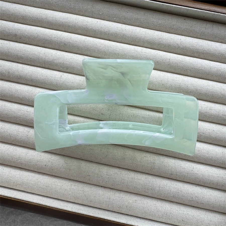 Women's Elegant Solid Color Plastic Hair Claws