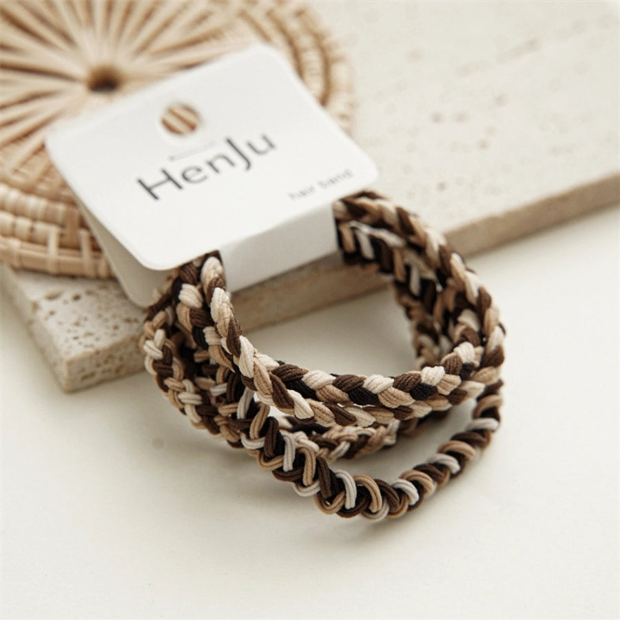 basic geometric nylon rubber band 5 pieces