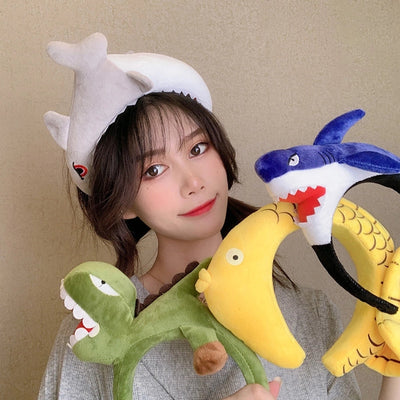 Women's IG Style Cute Animal Cloth Handmade Hair Band