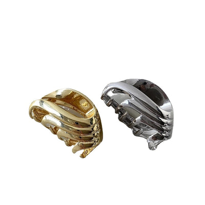 Women's Simple Style Geometric Metal Plating Hair Claws