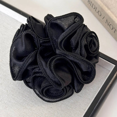 Women's Elegant Simple Style Flower Cloth Hair Tie