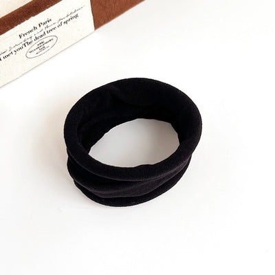 Women's Simple Style Classic Style Solid Color Nylon Pleated Hair Tie