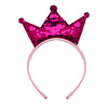 simple style crown plastic resin patchwork hair band