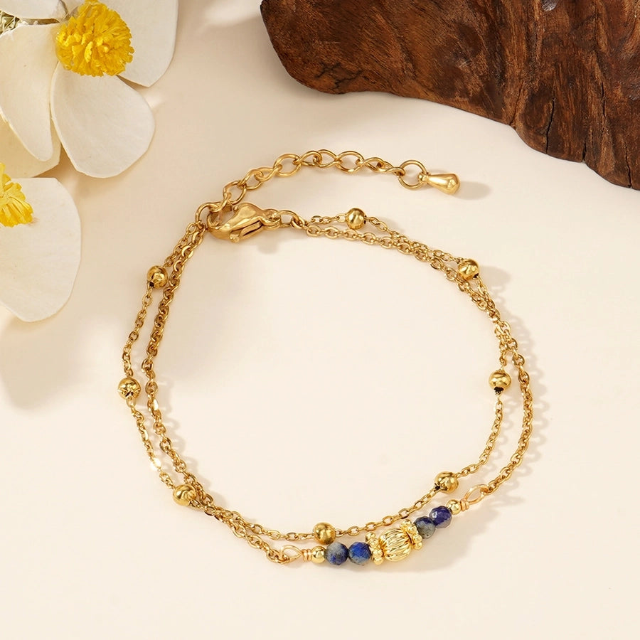 Semi-precious stone Handmade Geometric Bracelets