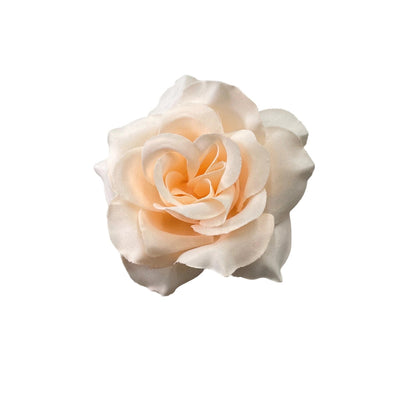 red rose flower hair clip prom party simulation flowers corsage bride 11cm hair card