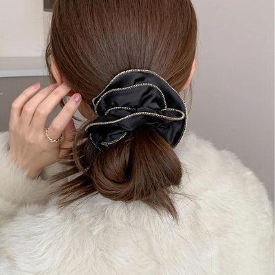 Women's Casual Solid Color Cloth Hair Tie