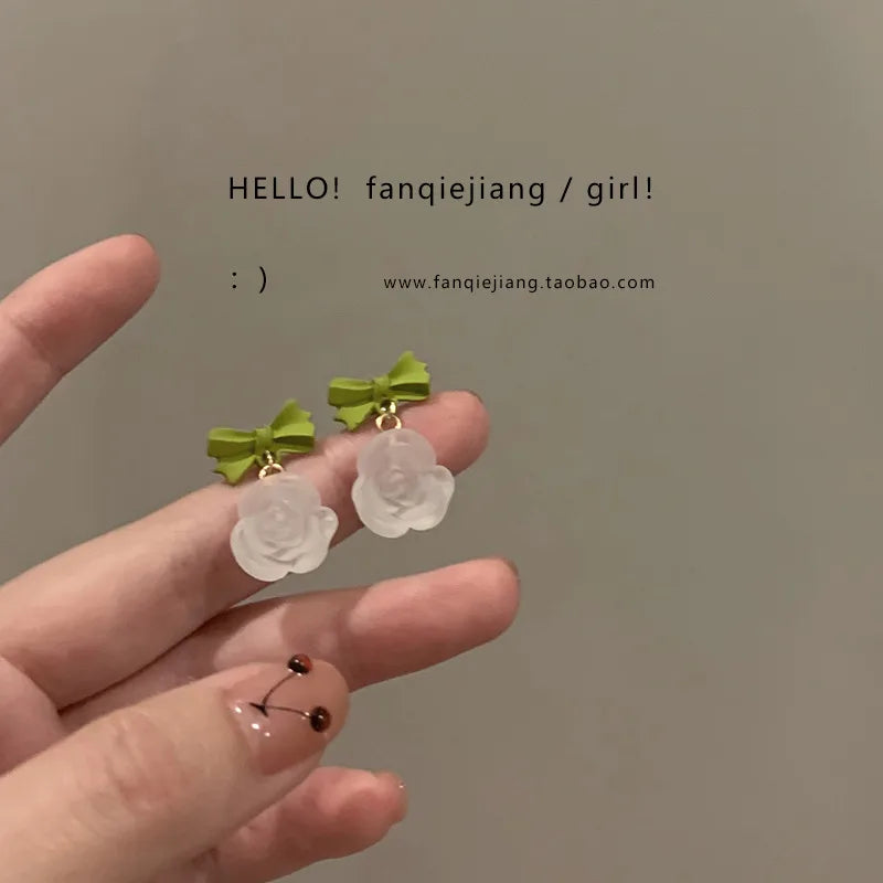 1 pair fashion geometric plating alloy ear studs