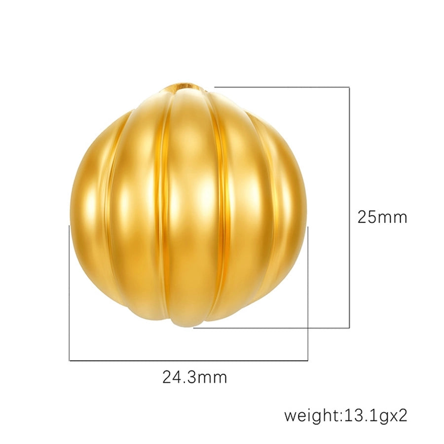 1 Pair Simple Style Geometric 304 Stainless Steel 18K Gold Plated Ear Studs