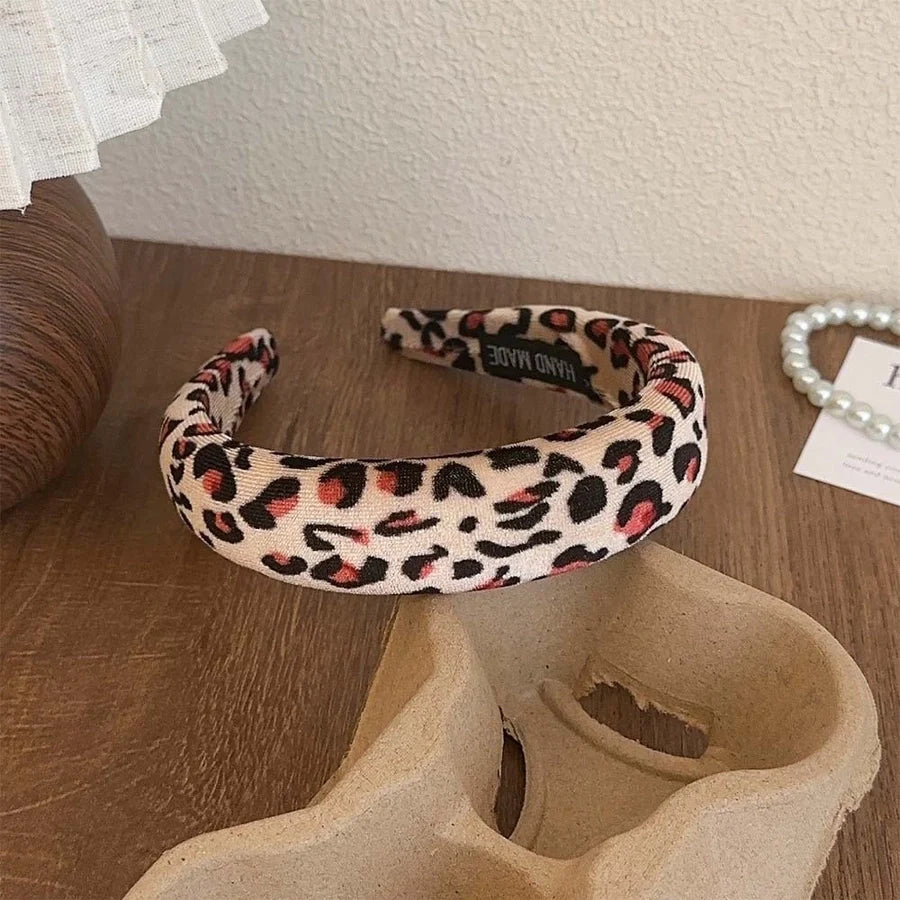 Sweet Streetwear Women's Leopard Cloth Hair Band
