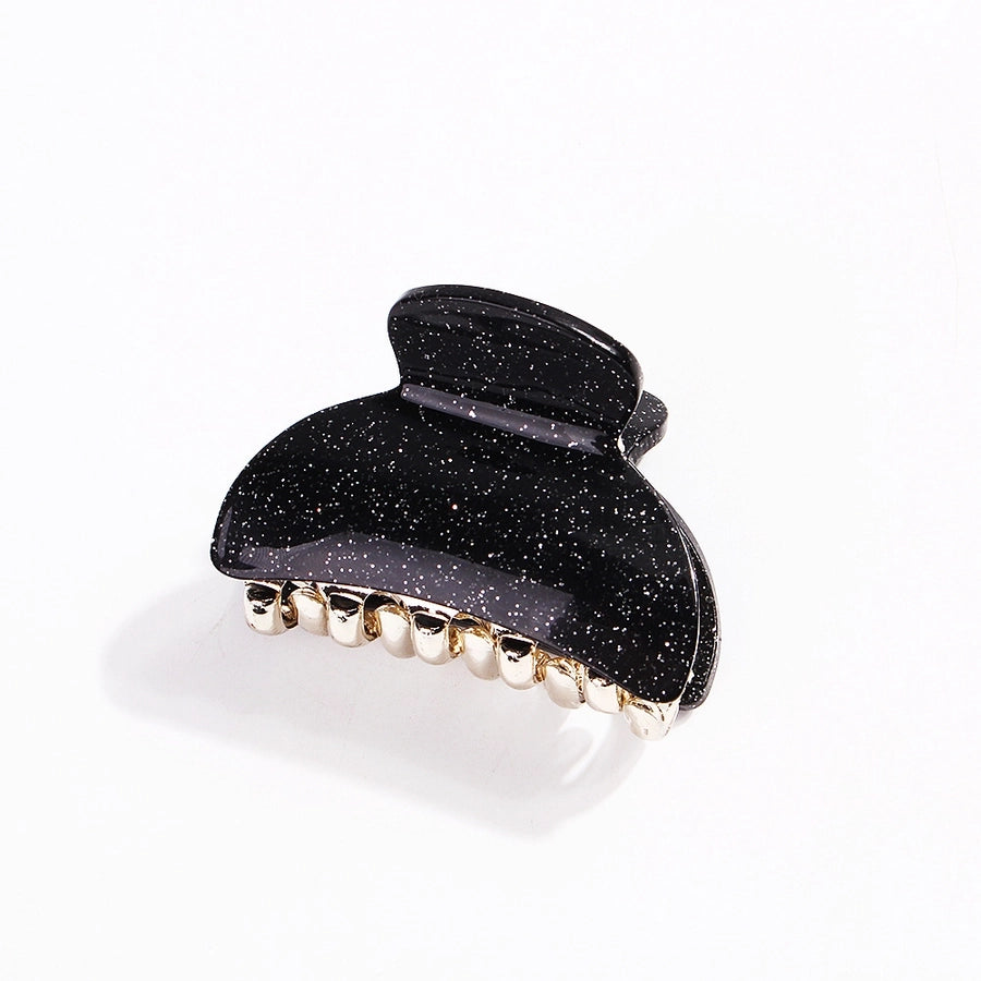 commute korean style solid color arylic hair claws