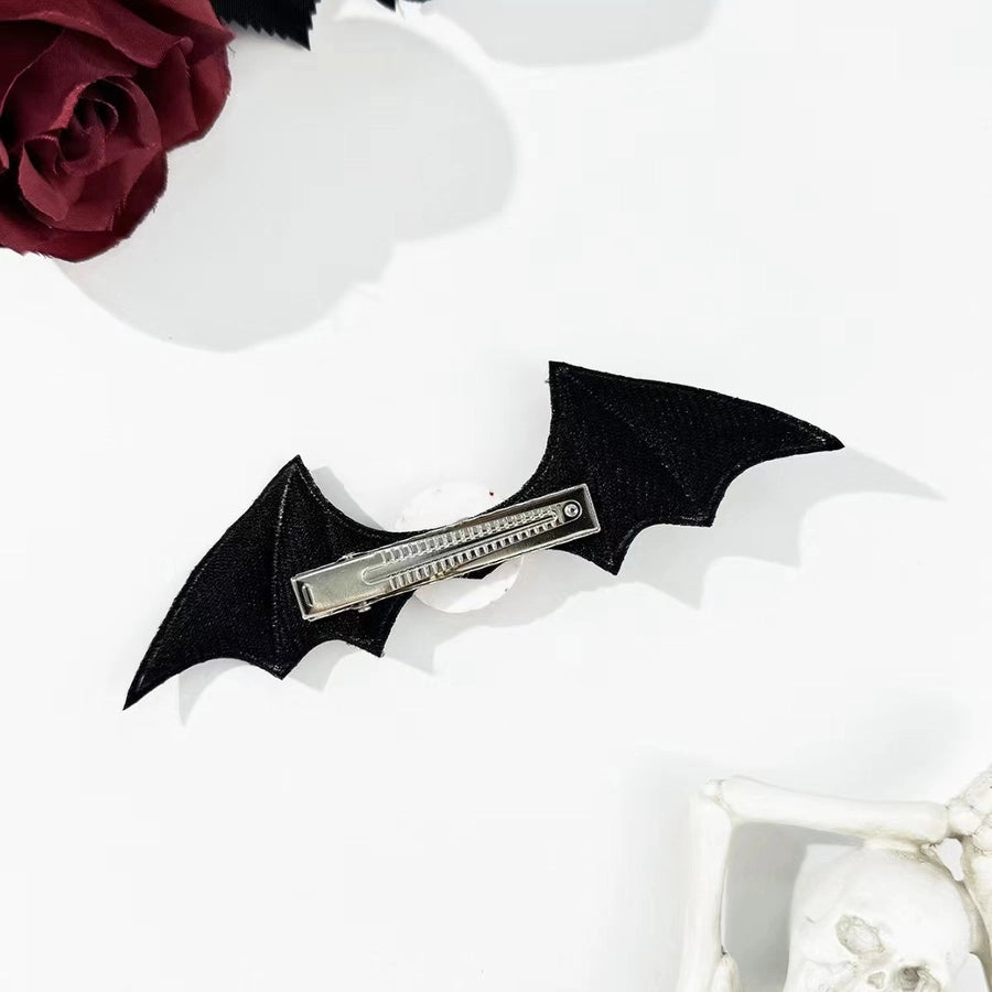Halloween Cute Simple Style Women's Bat Alloy Hair Clip