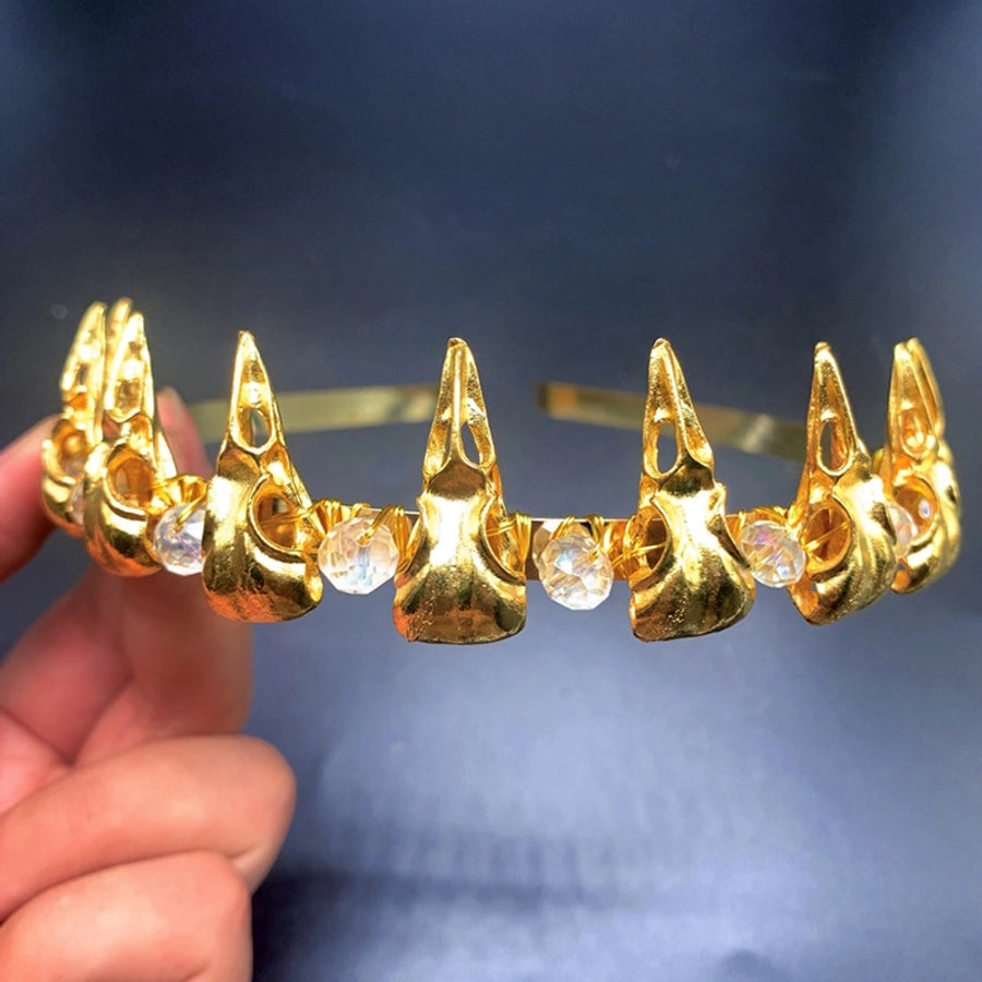 Halloween Fashion Women'S Crow Crown Alloy Hair Band