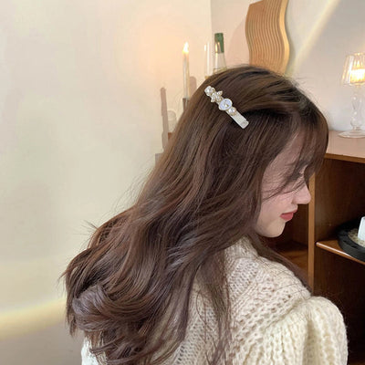 Women's Elegant Classic Style Bow Knot Cloth Hair Clip Hair Tie