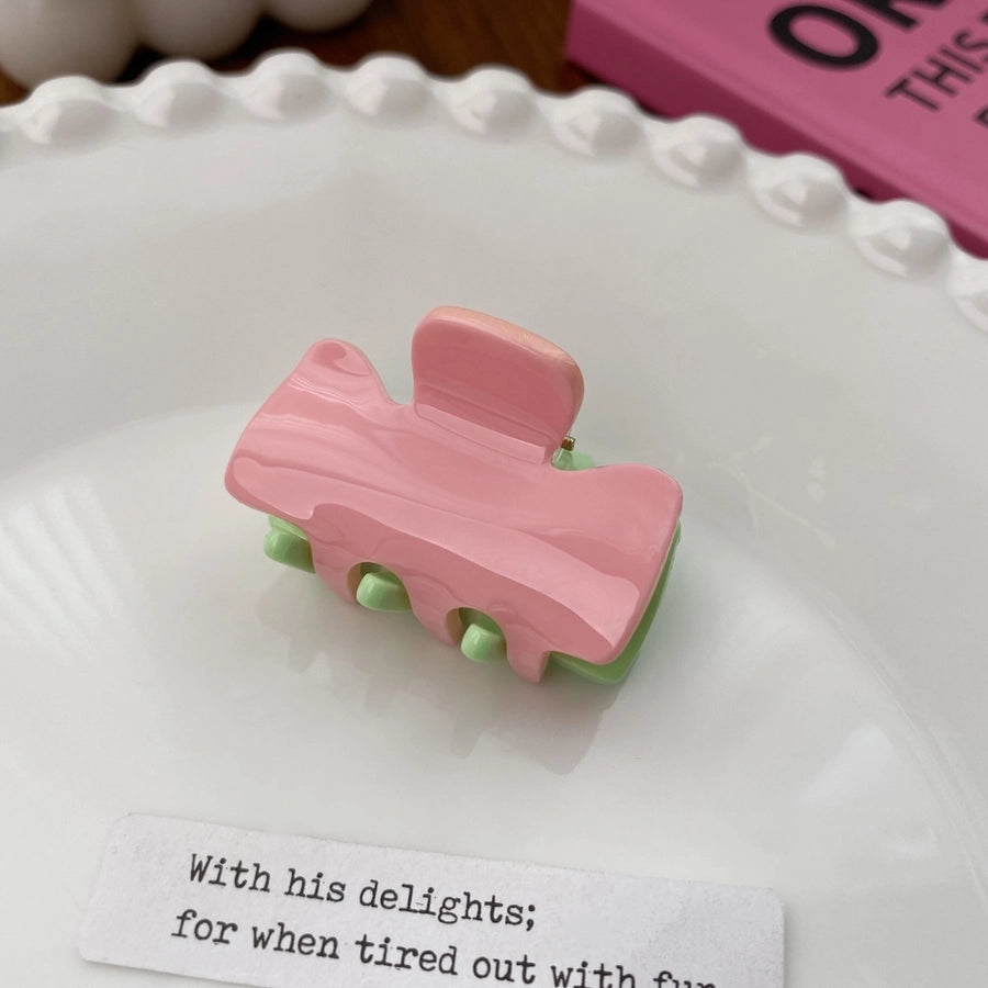 Women's IG Style Sweet Bow Knot Arylic Hair Claws