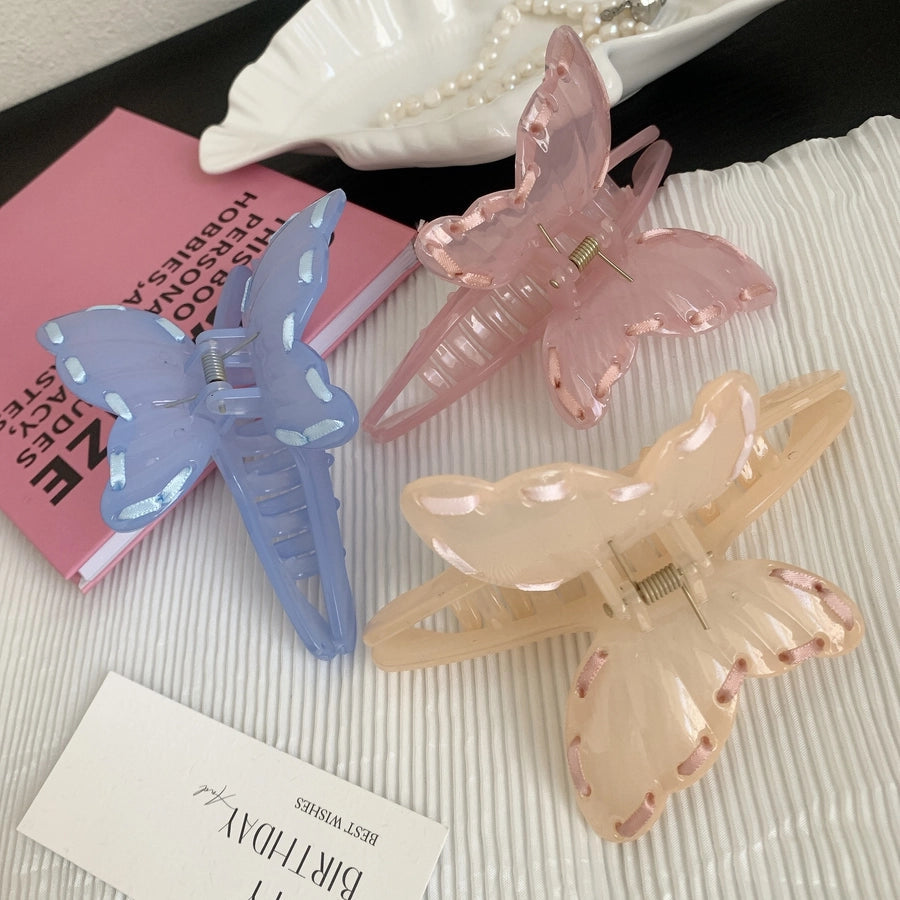 Women's Casual Simple Style Streetwear Butterfly PS Hair Claws