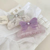Women's Elegant Cute Luxurious Bow Knot Acetic acid sheets Hair Claws