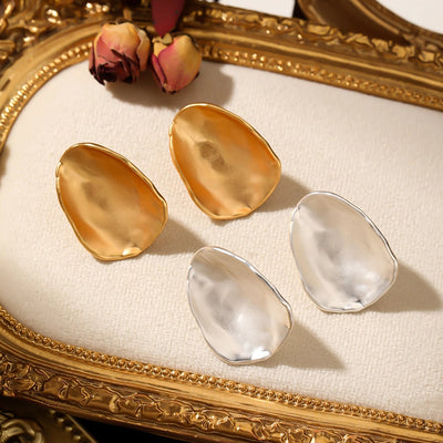 1 Pair Vacation Geometric Copper 18K Gold Plated Silver Plated Ear Studs