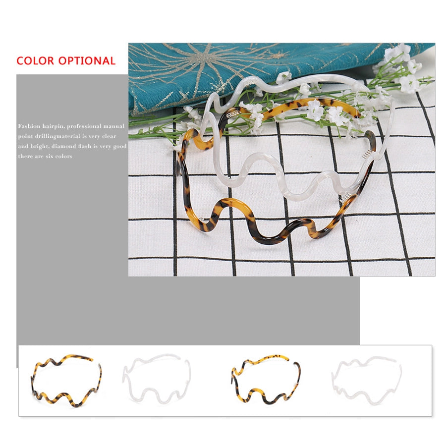 Women's Simple Style Classic Style Color Block Acetic acid sheets Hair Band