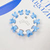 basic star flower plastic handmade hair claws