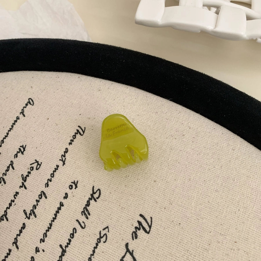 Women's Simple Style Classic Style Solid Color Acetic acid sheets Hair Claws