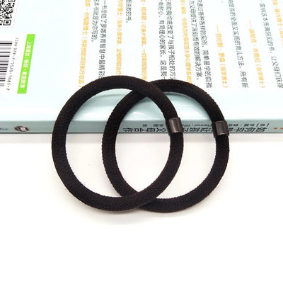 fashion solid color cloth hair tie