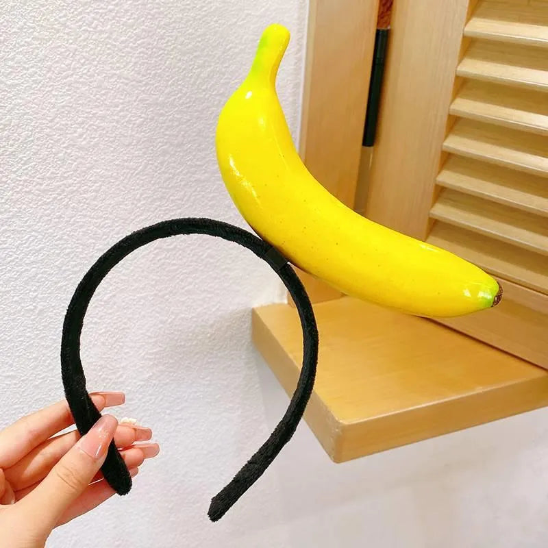 Women's Cute Fruit Vegetable Mixed materials Hair Band