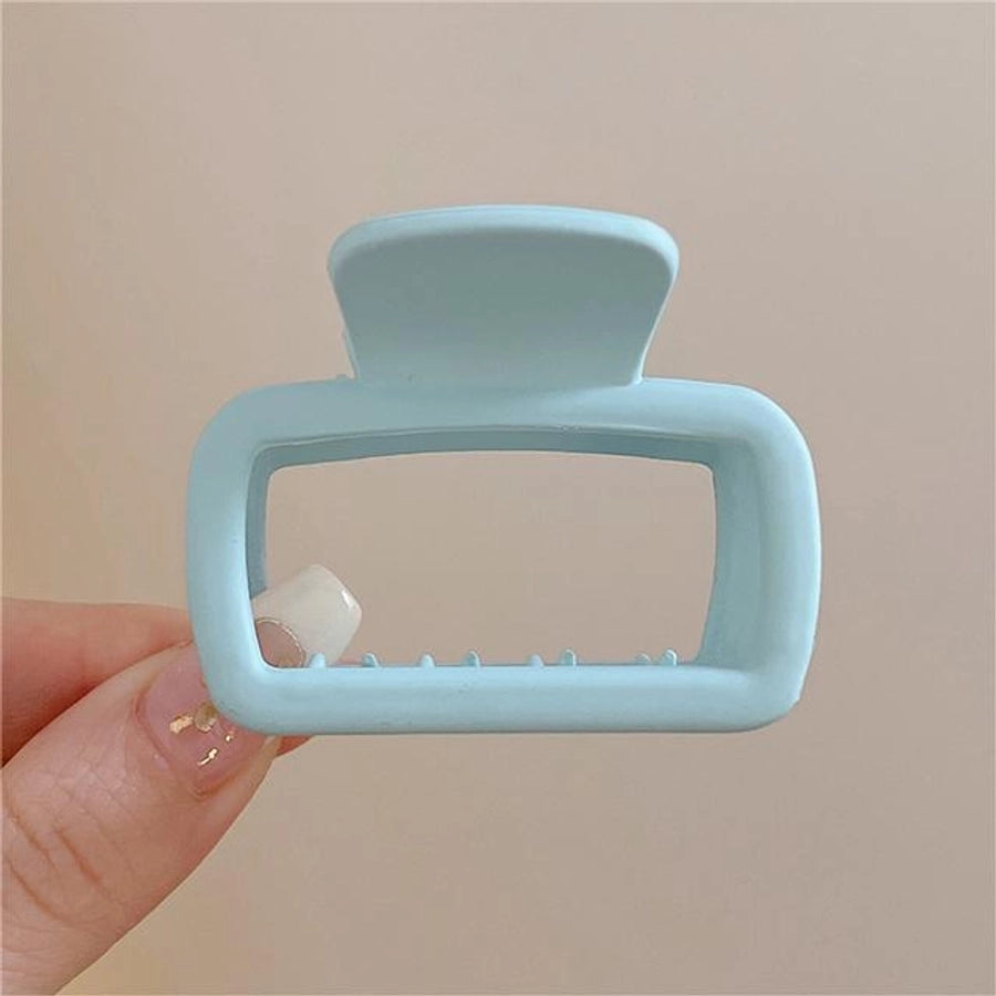 women's simple style geometric arylic hair claws