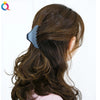 fashion solid color plastic metal hair claws 1 piece