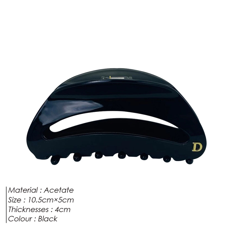 Women's Vintage Style Simple Style Roman Style Letter Acetic acid sheets Hair Claws