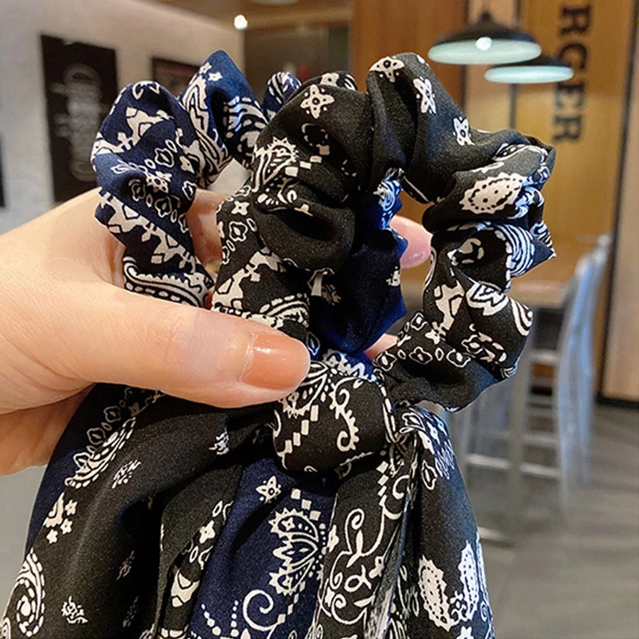 new spring and summer streamer fashion hair ring fabric headdress