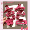 Spring and summer new 67-piece set hairpin combination hair accessories grab clip hair ring simple temperament head rope hair clip high ponytail grab