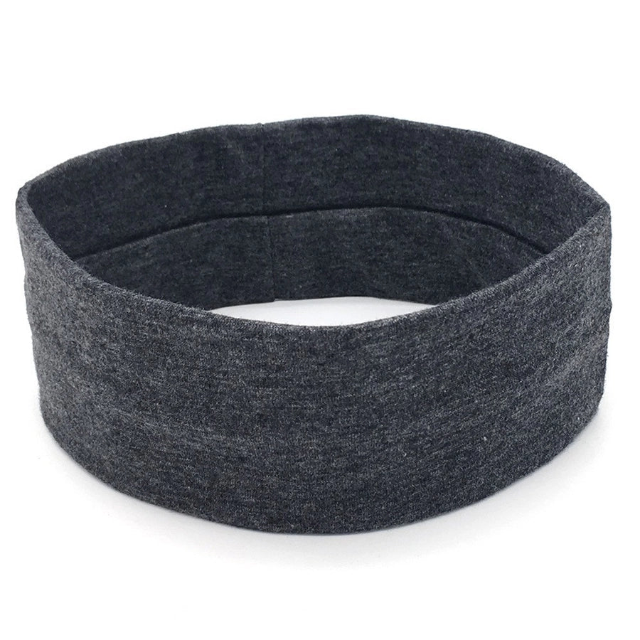 women's simple style solid color cloth braid hair band