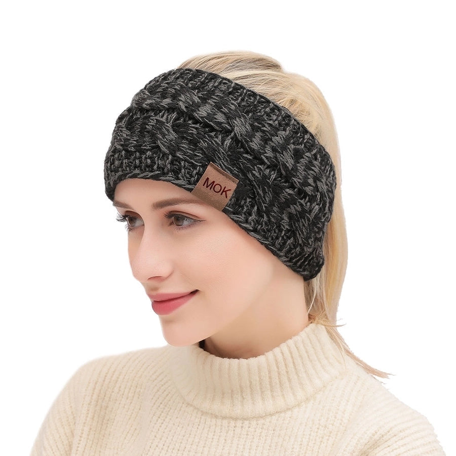 fashion geometric acrylic patchwork hair band