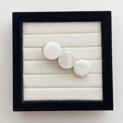 Women's Cute Vacation Marine Style Geometric Alloy Shell Patchwork Inlay Shell Hair Clip