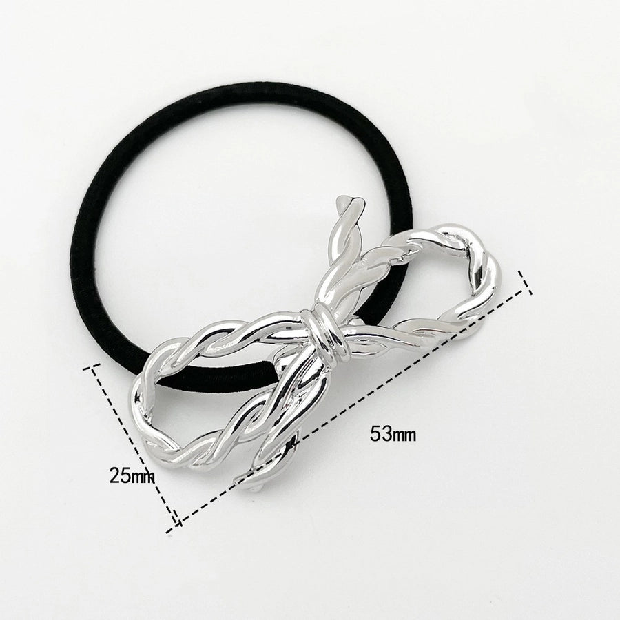 Women's Sweet Bow Knot Alloy Hair Tie