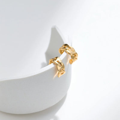 1 Pair Casual Elegant Classic Style Geometric Copper Ear Cuffs