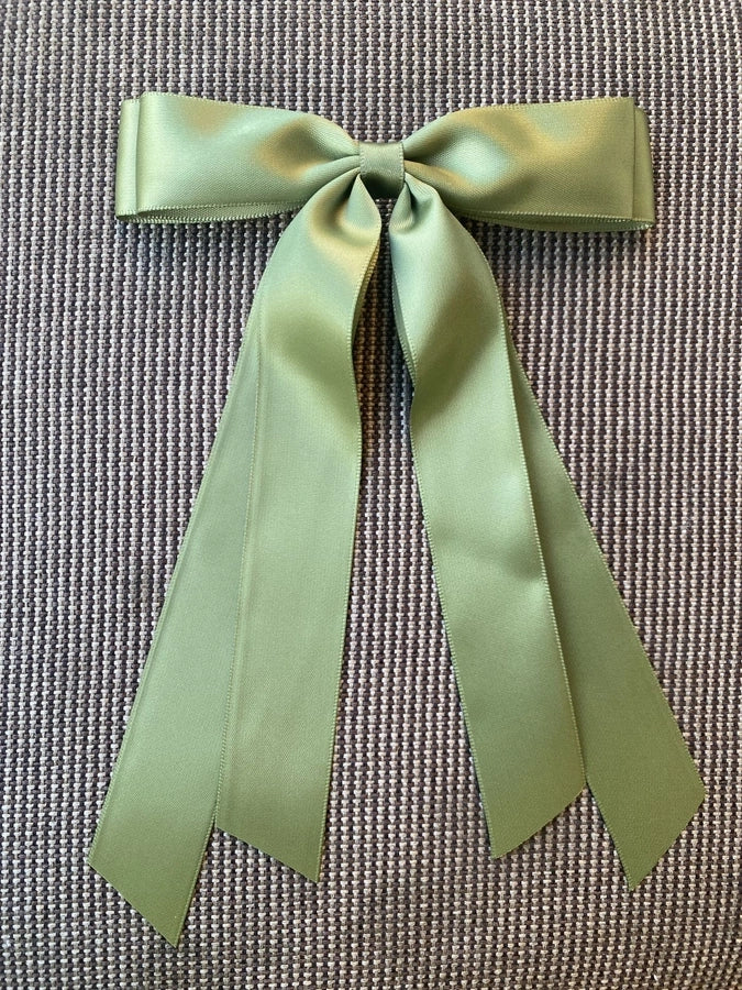 Kid'S Simple Style Bow Knot Polyester Hair Clip