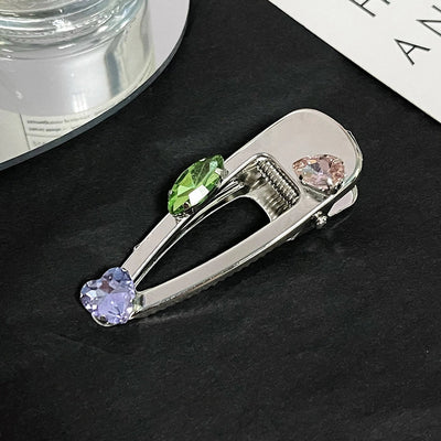 Women's IG Style Bow Knot Alloy Zircon Hair Clip