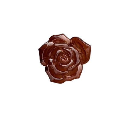 Women's IG Style Korean Style Rose Plastic Stoving Varnish Hair Clip