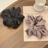 High-grade high-quality satin large intestine hair ring temperament fat intestine ring Korean style hair rope simple head rope women's headdress