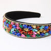Women's Elegant Streetwear Geometric Plastic Rhinestones Hair Band