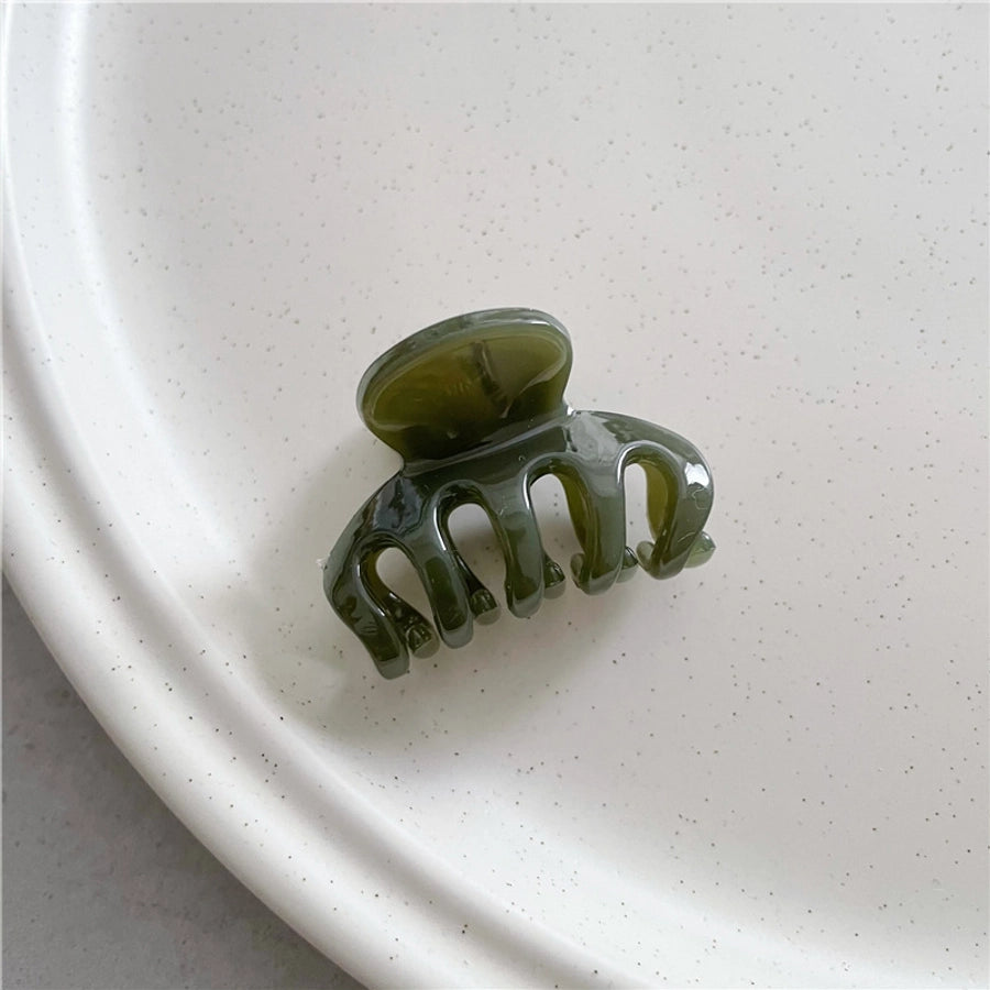 simple style geometric acetic acid sheets hair claws