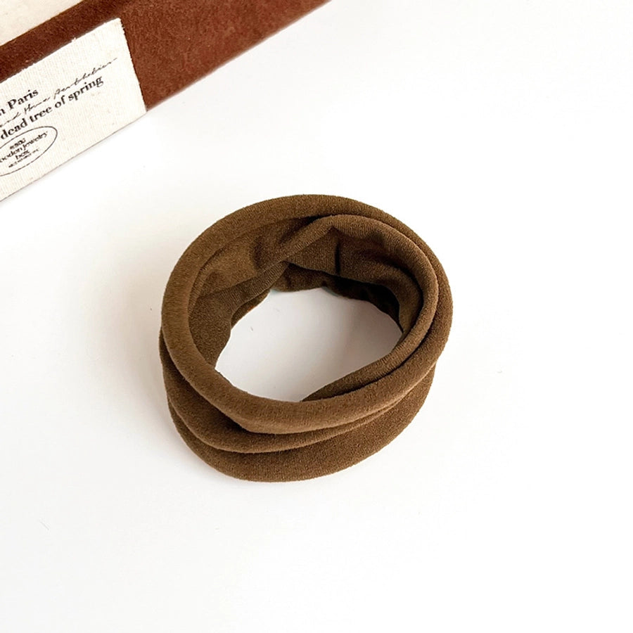 Women's Simple Style Classic Style Solid Color Nylon Pleated Hair Tie