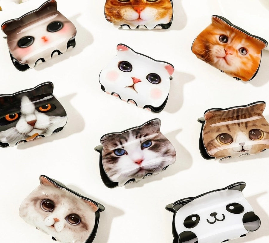 Women's Cute Cat PVC Hair Claws